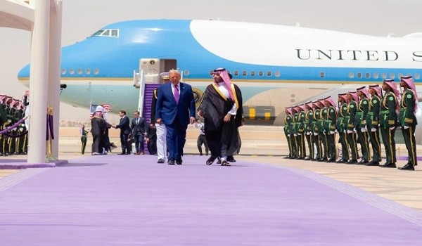محمد بن سلمان والرئيس ترامب