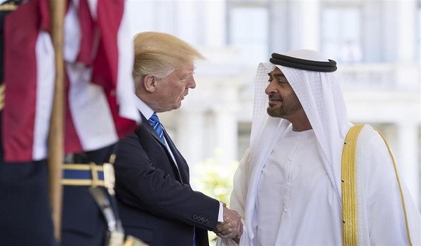 الرئيسان الإماراتي والأمريكي