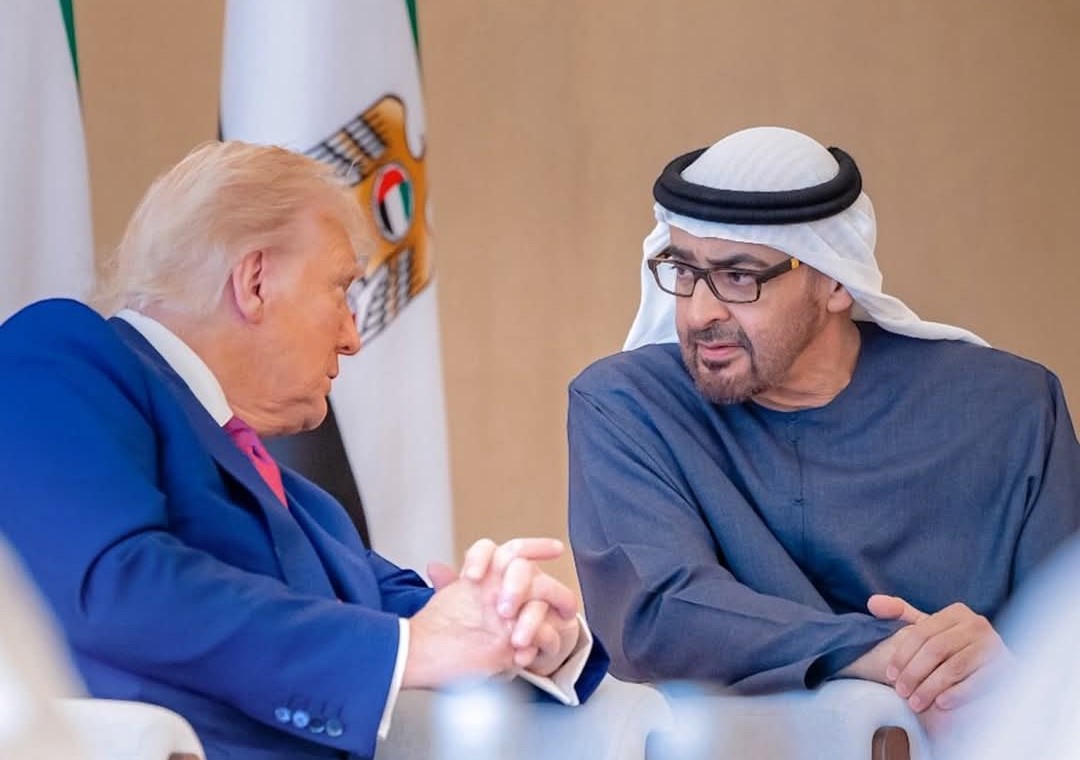 محمد بن زايد ودونالد ترامب