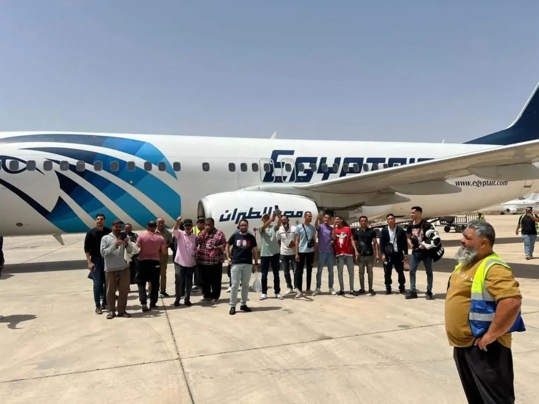 المصريون العائدون من ليبيا