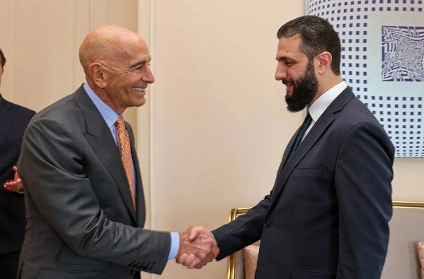 أحمد الشرع والمبعوث الأمريكي