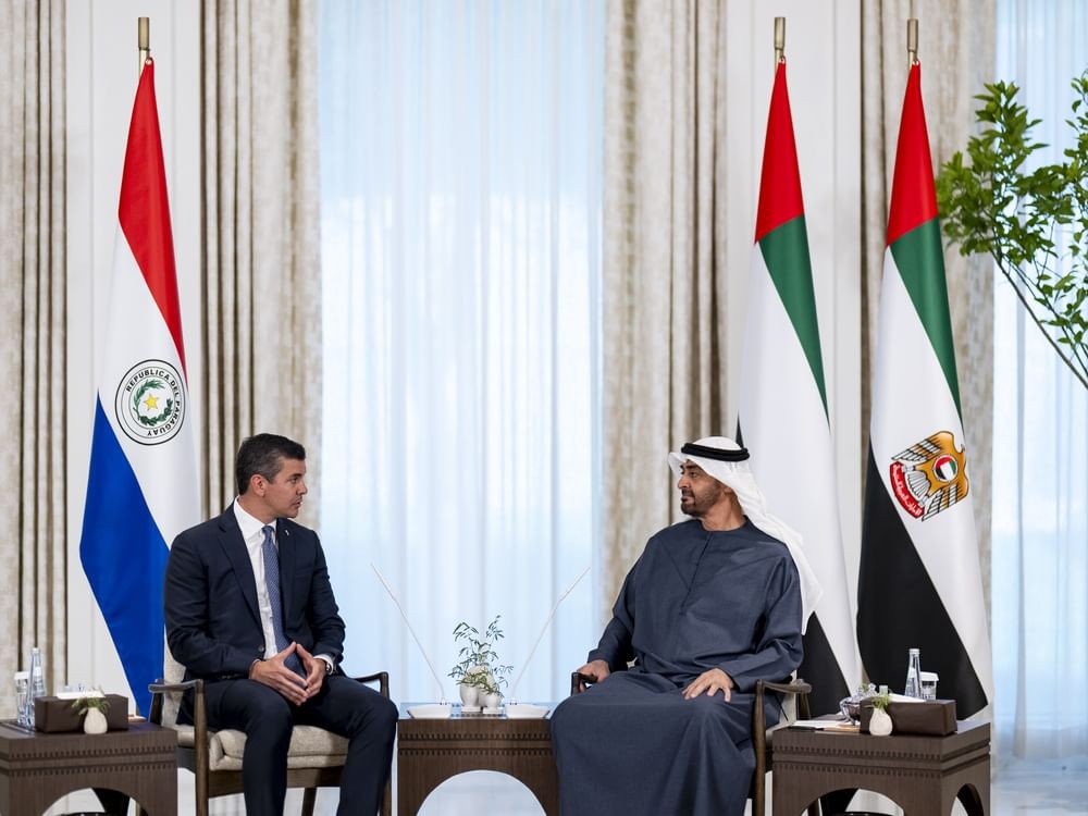 UAE, Paraguay Presidents 