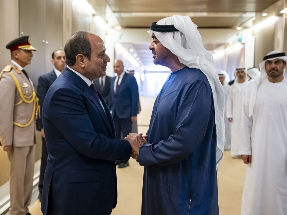 UAE, Egyptian Presidents