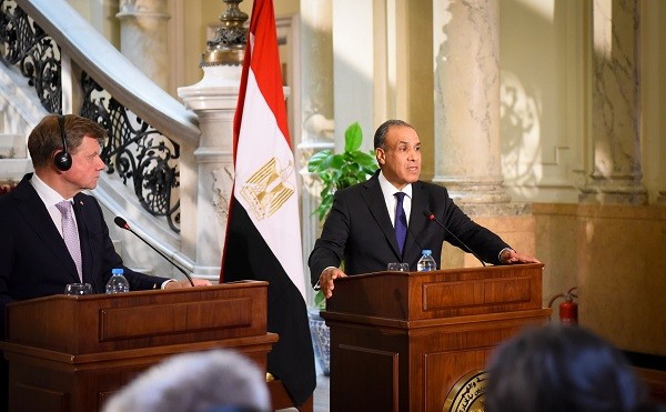 وزيرا الخارجية المصري والألماني