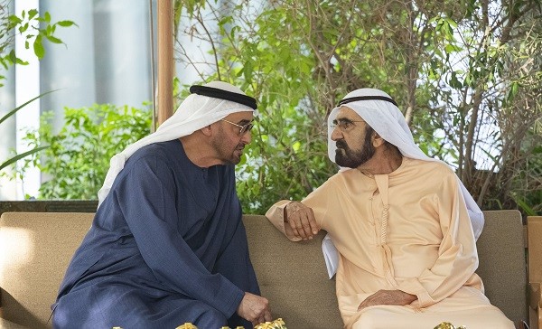 محمد بن راشد ومحمد بن زايد