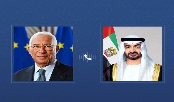 محمد بن زايد ورئيس المجلس الأوروبي