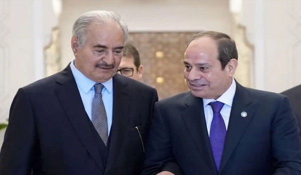 الرئيس السيسي وخليفة حفتر