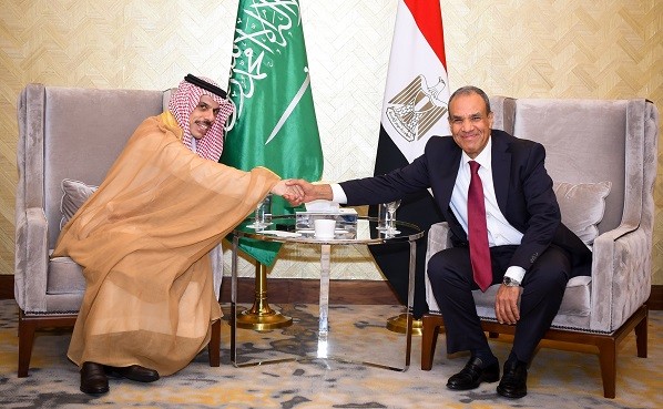 وزيرا الخارجية المصري والسعودي