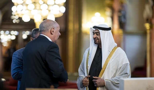 الرئيسان الإماراتي والمجري