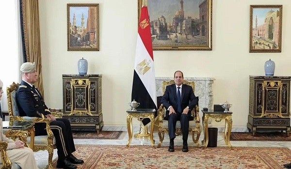 السيسي ومايكل كوريلا - ارشيفية