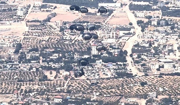 الإنزال الجوي للمساعدات