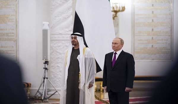 الرئيس بوتين والرئيس محمد بن زايد