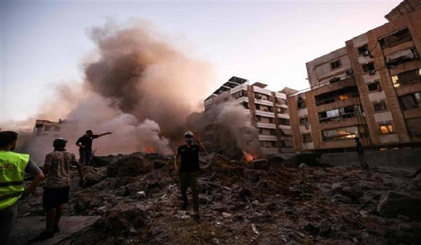 انفجار كبير في منشأة لحزب الله