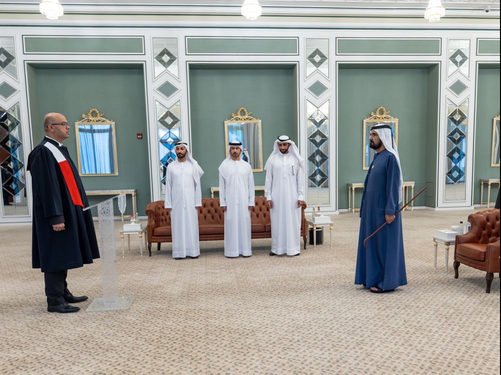 Mohammed bin Rashid presides over swearing-in ceremony of 35 new judges