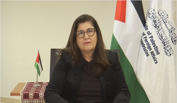 وزيرة خارجية فلسطين فارسين أوهانس