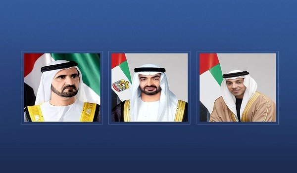 رئيس الإمارات ونائباه