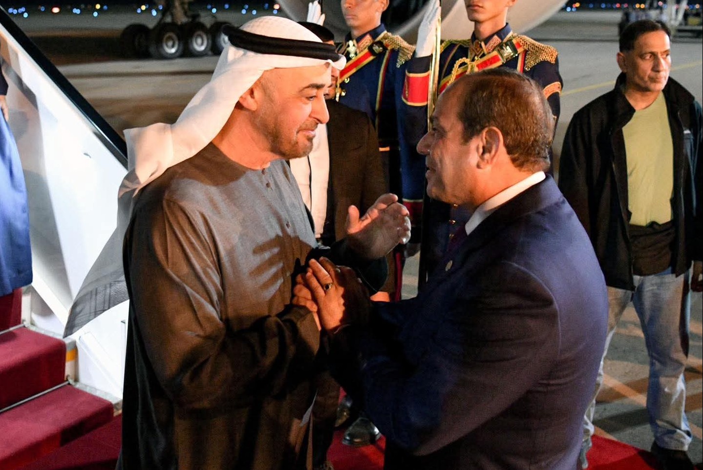 الرئيس السيسي والشيخ محمد بن زايد