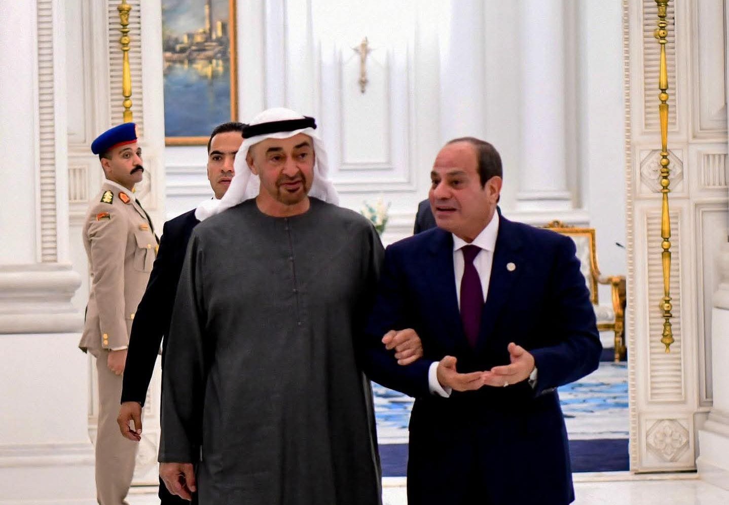 السيسي ومحمد بن زايد