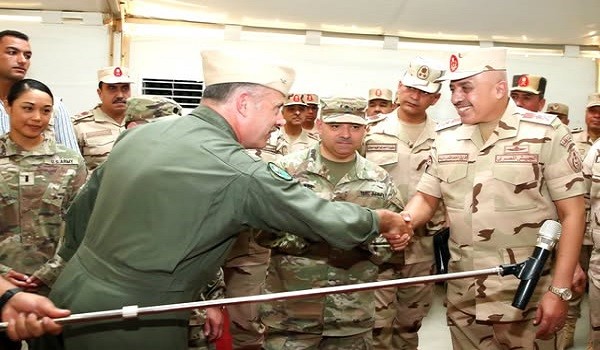 فعاليات التدريب المصرى الأمريكى المشترك