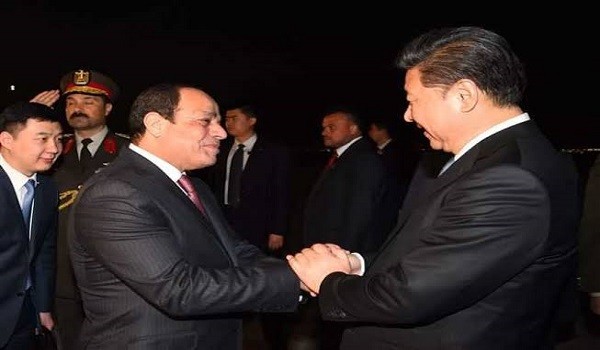 الرئيسان الصيني والمصري - أرشيفية