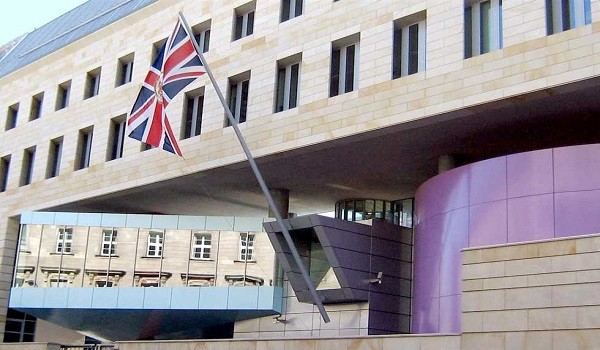 السفارة البريطانية في القاهرة