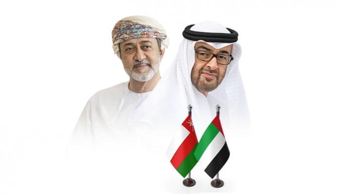 محمد بن زايد وهيثم بن طارق