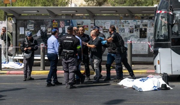 حادث إطلاق نار على حافلة بالقدس