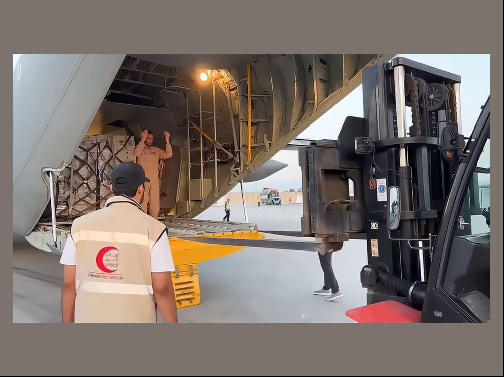 UAE dispatches ninth aid plane to Afghanistan