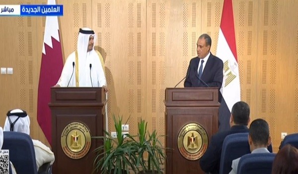 وزيرا خارجية مصر وقطر