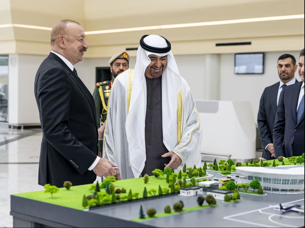 UAE President arrives in Azerbaijan