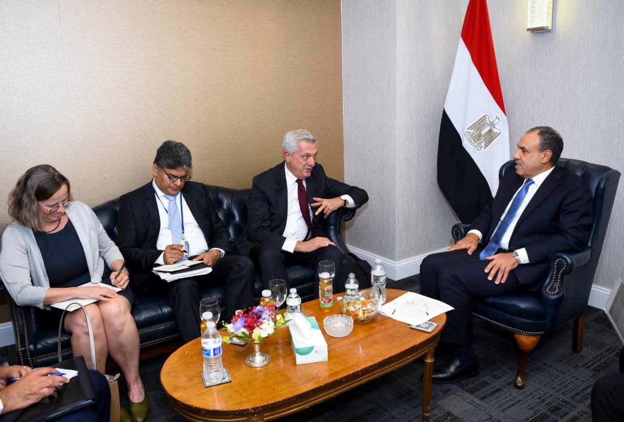 بدر عبد العاطي والمفوض السامي