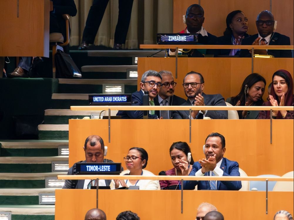 Abdullah bin Zayed leads UAE at UN conference 