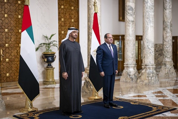 الرئيس السيسي والشيخ محمد بن زايد
