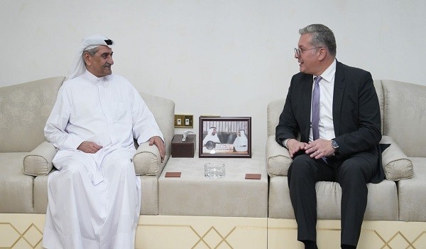 وزير البترول المصري وحاكم الفجيرة