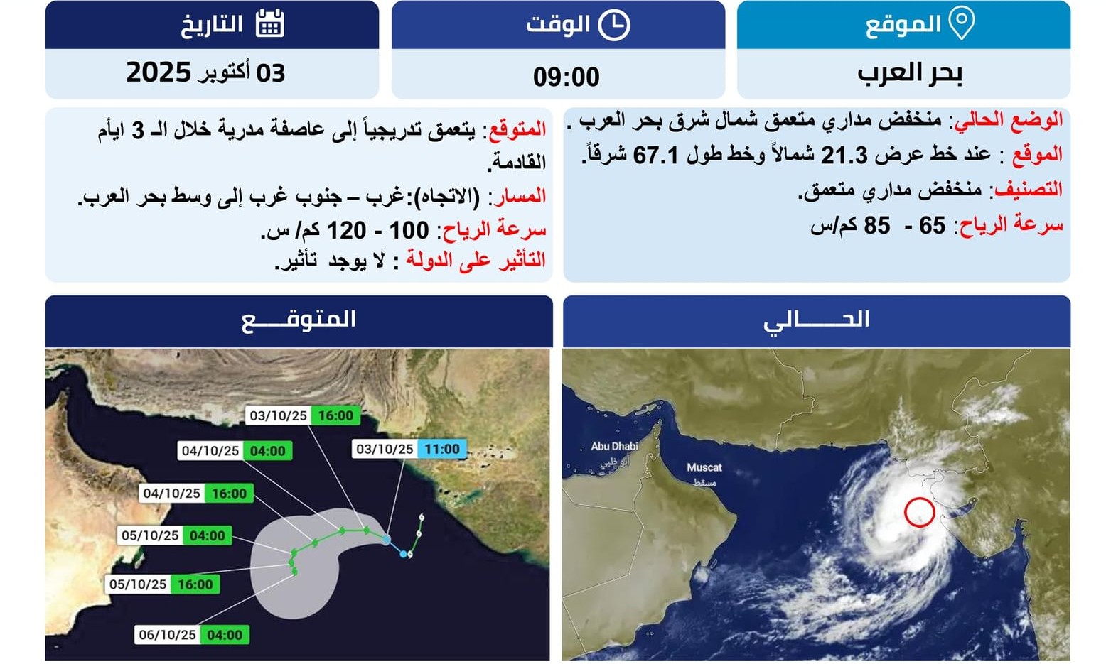 المنخفض المداري