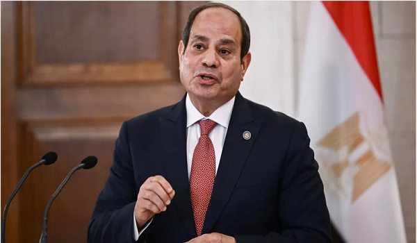 الرئيس المصري عبد الفتاح السيسي