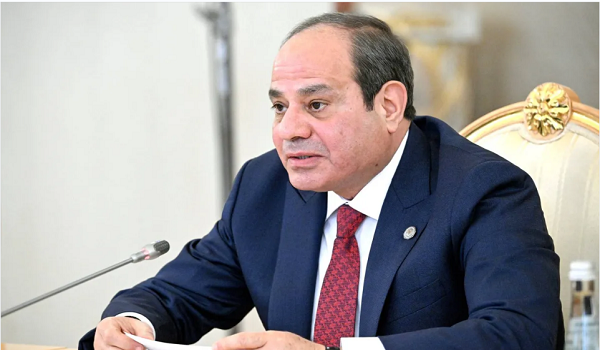 الرئيس المصري عبد الفتاح السيسي