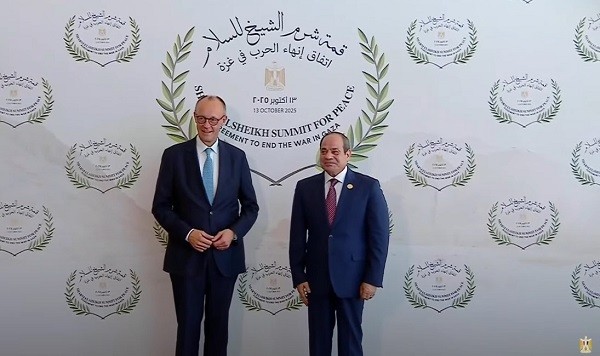 الرئيس السيسي وفريدريش ميرتس