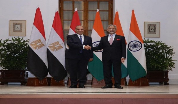 وزيرا خارجية الهند ومصر