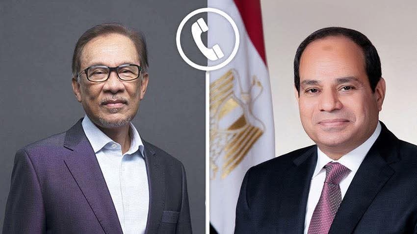 السيسي ورئيس وزراء ماليزيا