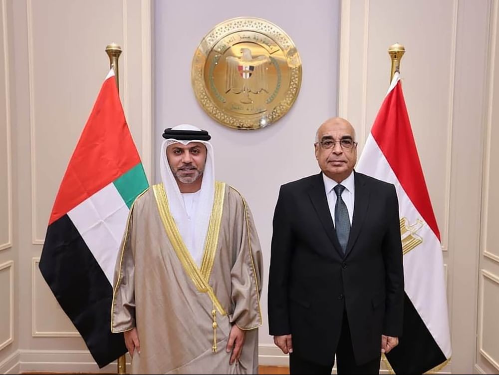 UAE Ambassador, Egyptian Justice Minister discuss legal