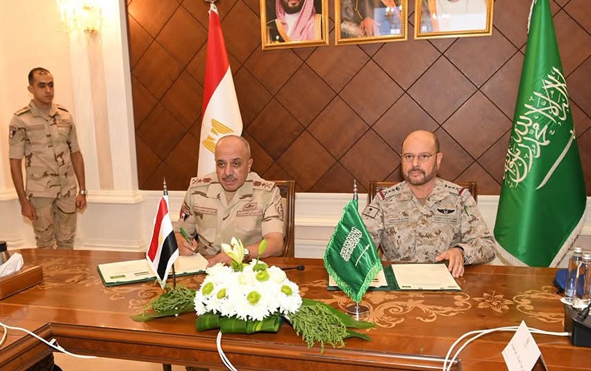 رؤساء الأركان السعودي والمصري