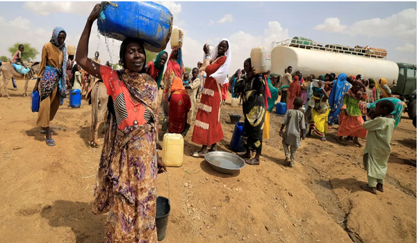 حركة نزوح من الفاشر السودانية