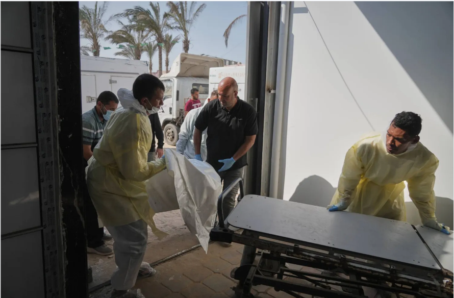 مستشفى ناصر في قطاع غزة