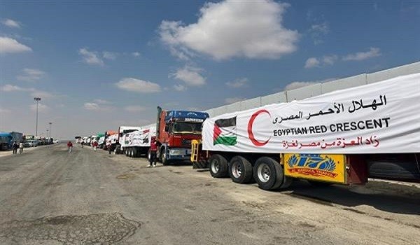 مساعدات انسانية في غزة
