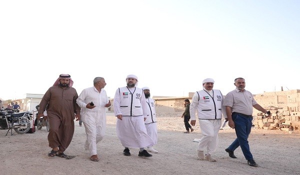 وفد من هيئة الأعمال الخيرية العالمية