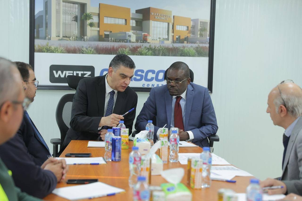 رئيس المركز الإفريقي ورئيس الهيئة المصرية للشراء الموحد