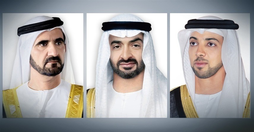 رئيس الإمارات ونائباه