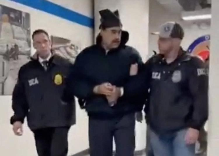 الرئيس الفنزويلي المعتقل نيكولاس مادورو