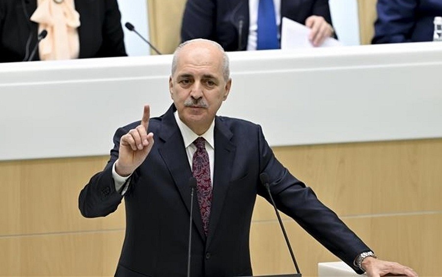 رئيس البرلمان التركي نعمان قورتولموش